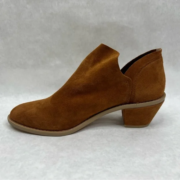 ANTHROPOLOGIE/ KELSI DAGGER Brooklyn Kenmare Booties - Brown - Sz 7 - Picture 9 of 13